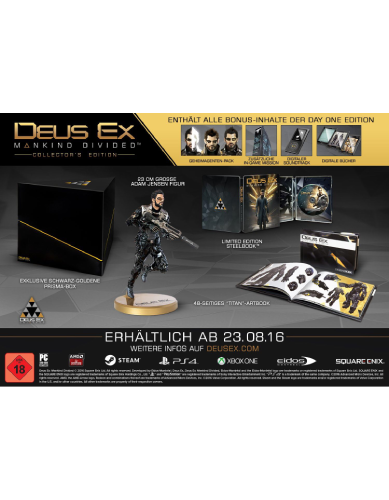 Deus Ex Mankind Divided Collector's Edition PS4