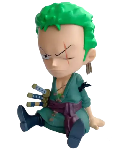 Salvadanaio One piece Zoro