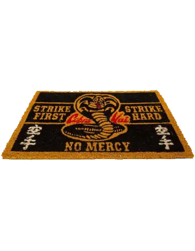 Tappeto Cobra Kai "No Mercy"