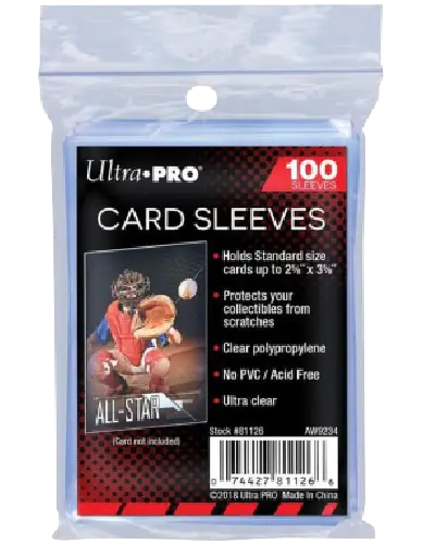 Card Sleeve 100 Sleeve Ultra Pro