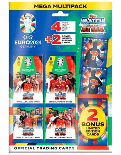 Topps UEFA 2024 Mega Multypack OTC