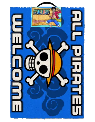 Zerbino One Piece All Pirates Welcome