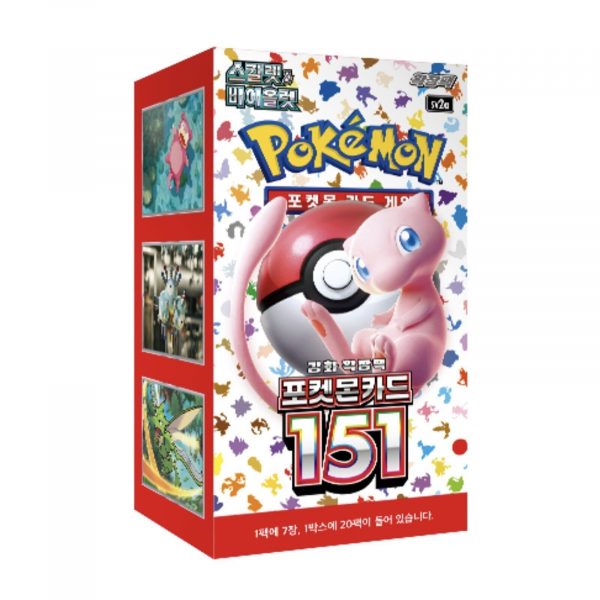 Pokemon 151 Korean Box