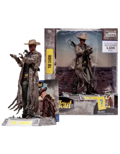 Fallout Movie Maniacs Action Figure The Ghoul 15 CM