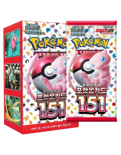 Pokemon 151 Korean Box
