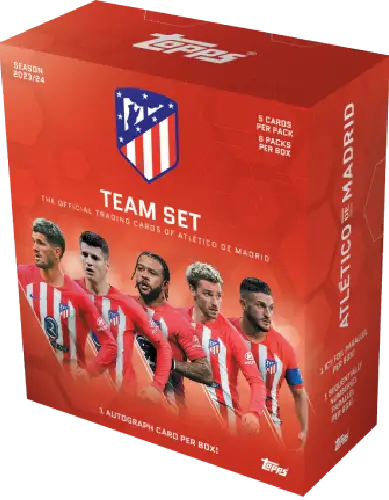 Topps Atletico de Madrid Official Team Set 2023/24 PREORDER