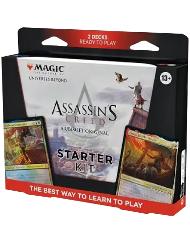Magic The Gathering Assassin's Creed Expansion Pack, Starter Kit [ITA]