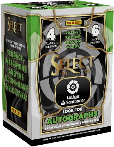 - 2022-23 Panini Select La Liga Soccer Blaster