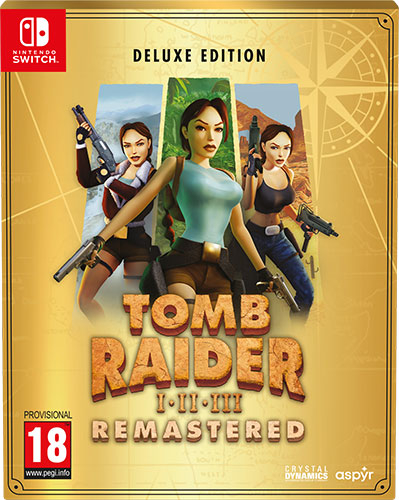 Tomb Raider I-III Remastered Starring Lara Croft Deluxe Ed. Switch