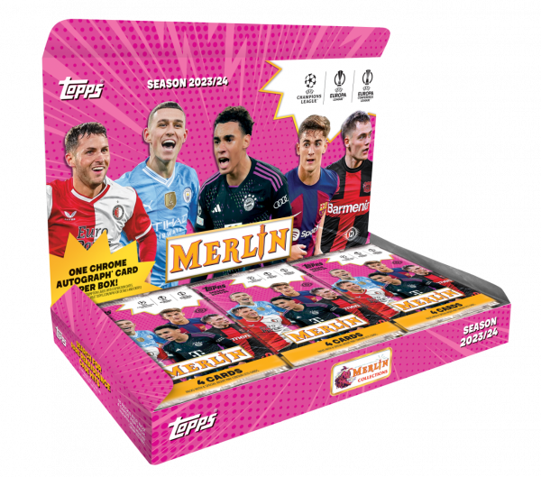 Topps® 2023/24 UCC Merlin - Hobby Box