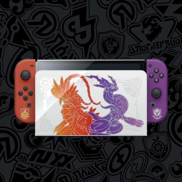 Console Nintendo Switch OLED edizione speciale Pokémon Scarlatto & Violetto (USATO)