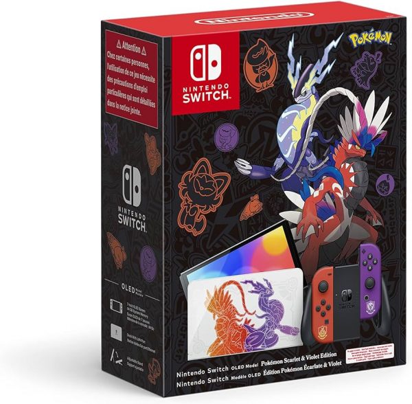 Console Nintendo Switch OLED edizione speciale Pokémon Scarlatto & Violetto (USATO)