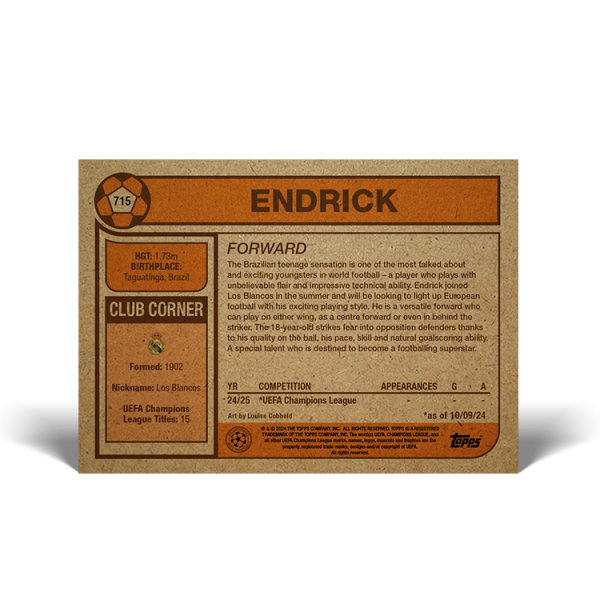 UCC "Living Set" Real Madrid Endrick