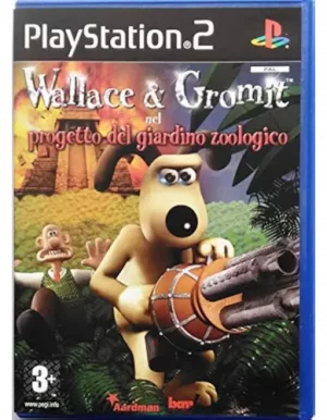 Wallace & Gromit nel Progetto del Giardino Zoologico PS2