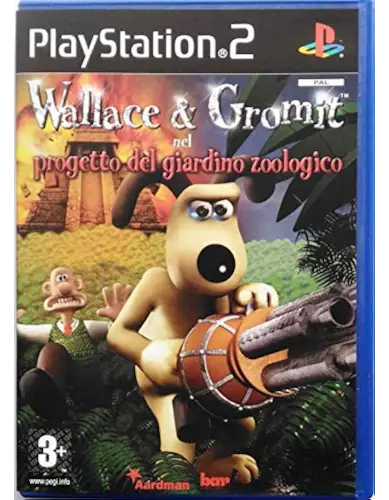 Wallace & Gromit nel Progetto del Giardino Zoologico PS2