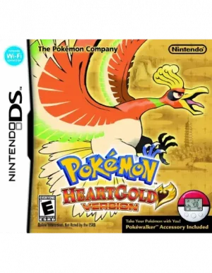 Pokemon HeartGold + Pokewalker DS Usato