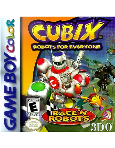 Cubix: Robots for Everyone – Race 'N Robots Gameboy Color Usato