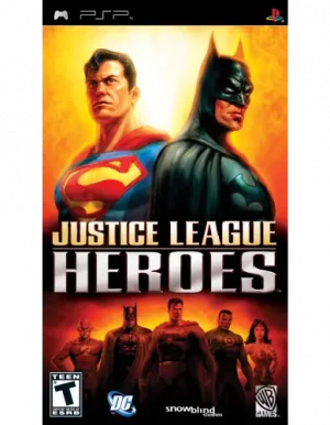 Justice League Heroes PSP Usato