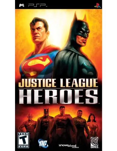 Justice League Heroes PSP Usato