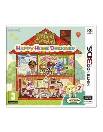 Animal Crossing Happy Home Designer 3DS Usato