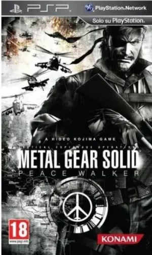 Metal Gear Solid Peace Walker PSP Usato