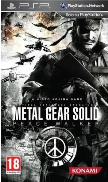 Metal Gear Solid Peace Walker PSP Usato