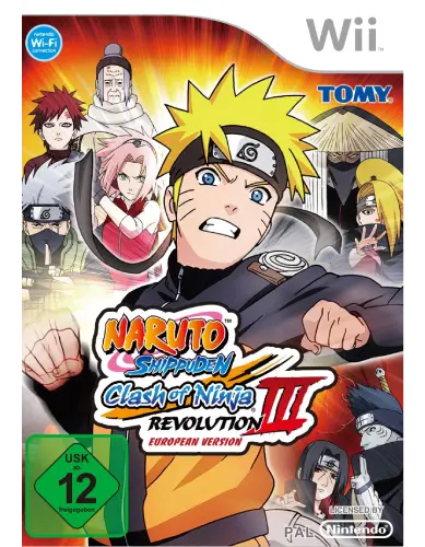 Naruto Shippuden: Clash of Ninja Revolution 3 WII