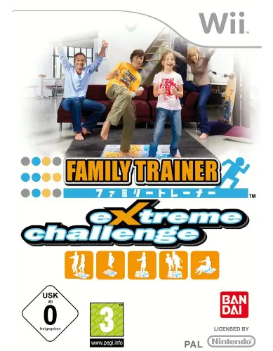 Family Trainer Extreme Challenge WII