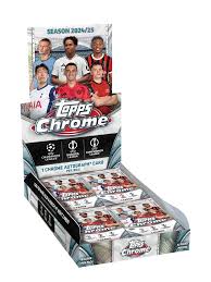 TOPPS CHROME UCC HOBBY BOX  2024/2025