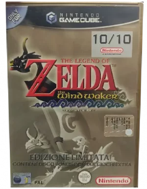 Nintendo GameCube The Legend Of Zelda "The Wind Waker" + Disco Bonus "Ocarina Of Time" PAL ITA