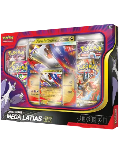 Pokémon Megaevoluzione Collezione Mega Latias Ex