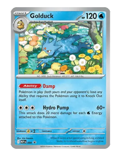 Pokémon Megaevoluzione Collezione Da 3 Booster Pack + Promo Golduck