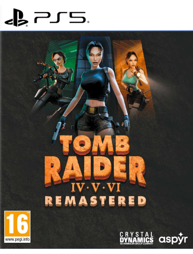 Tomb Raider IV - V - VI Remastered Starring Lara Croft - PS5