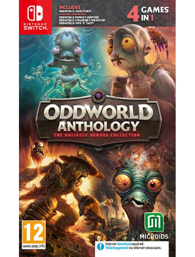 Oddworld Anthology The Unlikely Heroes Collection Nintendo Switch Oddworld Anthology The Unlikely Heroes Collection Nintendo Switch