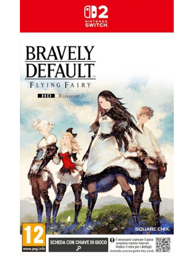 BRAVELY DEFAULT FLYING FAIRY HD REMASTER Nintendo Switch 2  (Game-Key Card)