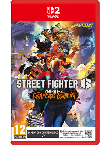 Street Fighter 6: Years 1-2 Fighters Edition Nintendo Switch 2 (Game-Key Card)