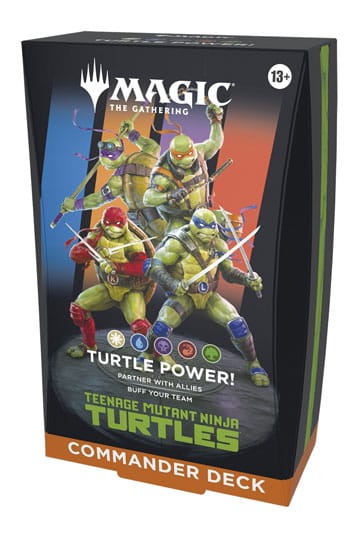 Magic the Gathering Teenage Mutant Ninja Turtles Commander Deck