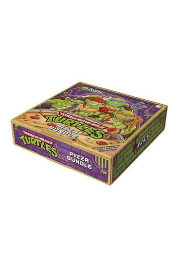 Magic the Gathering Teenage Mutant Ninja Turtles Pizza Bundle english