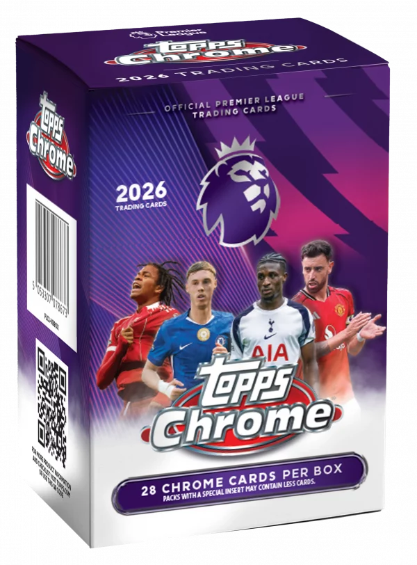 2026 Topps Chrome® Premier League - Value Box