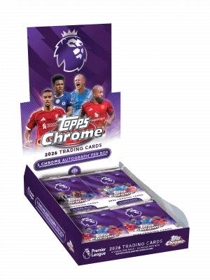 2026 Topps Chrome® Premier League - Hobby Box