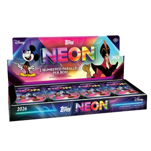 TOPPS DISNEY NEON HOBBY BOX
