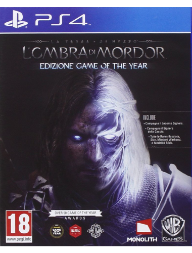 La Terra di Mezzo - L'Ombra di Mordor Edizione Game of the Year PS4