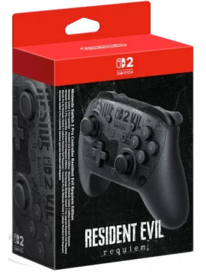 Nintendo Switch 2 Pro Controller Edizione Speciale Resident Evil requiem Nintendo Switch 2 Pro Controller Resident Evil requiem Edition