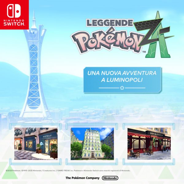 Leggende Pokémon Z-A Nintendo Switch
