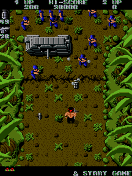 SNK Ikari Warrior NES