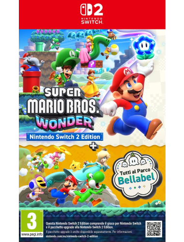 Super Mario Bros Wonder Nintendo Switch 2 Edition + Tutti al Parco Bellabel Super Mario Bros Wonder Nintendo Switch 2 Edition + Tutti al Parco Bellabel