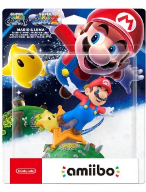 Amiibo Super Mario Galaxy 1+2 - Mario e Luma
