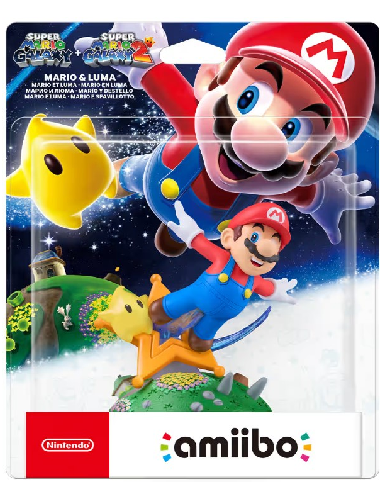 Amiibo Super Mario Galaxy 1+2 - Mario e Luma Amiibo Super Mario Galaxy 1+2 - Mario e Luma