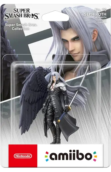 Amiibo Super Smash Bros. Series No. 90 Sephiroth