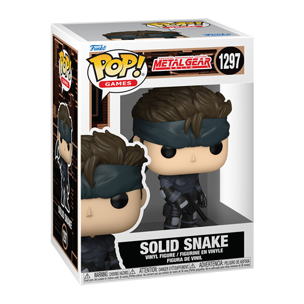 2 Funko POP! Metal Gear Solid S2: Solid Snake 1297